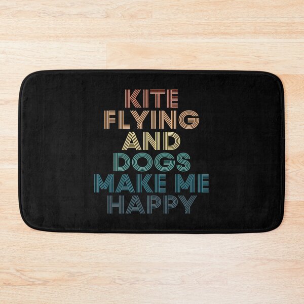 Item preview, Kite Flying And Dogs Make Me Happy- Gift for Kite Flying & Dogs Fans designed and sold by kindxinn.