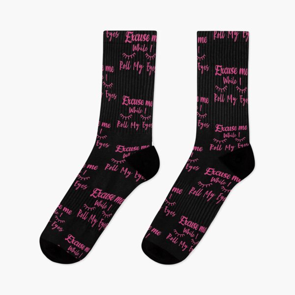 Item preview,  Excuse Me While I Roll my Eyes Funny Quote  designed and sold by AMERZAGUE DESIGN.