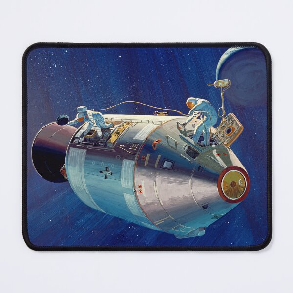 Item preview, Extravehicular Activity - 1971 Apollo XV Concept Art designed and sold by arthook.