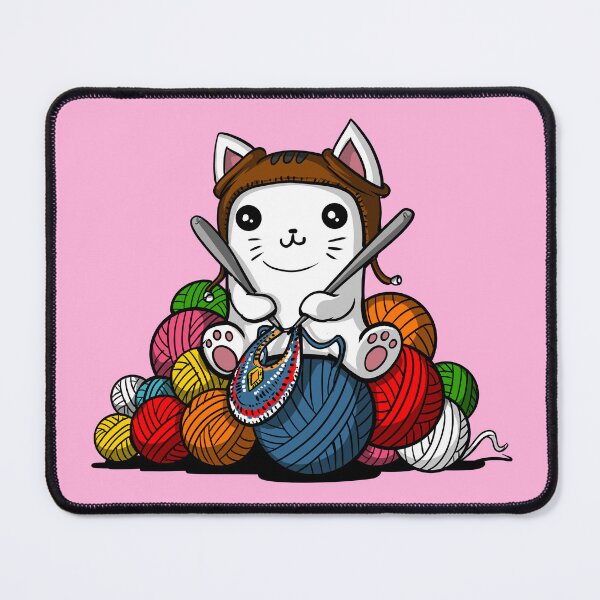 Item preview, Cat Knitting Yarn designed and sold by underheaven.