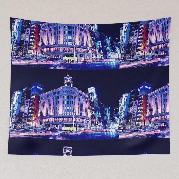 Item preview, Tokyo cyberpunk rush hour designed and sold by vanyadesign.
