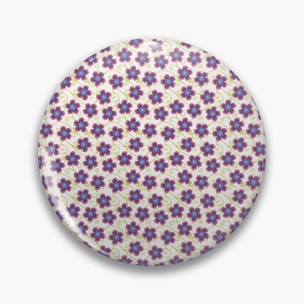 Item preview, Colorful perfect and classy Purple and White 80's Style  Flower duvet  and shower curtains fancy  gift for wife gift for gilfriend gift for flower lovers gift for mom designed and sold by GhostAmine.