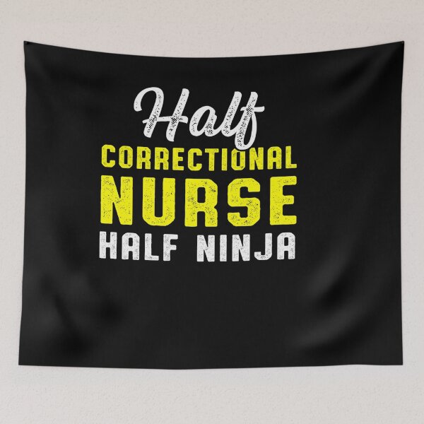 Item preview, CORRECTIONAL NURSE HALF NURSING RN designed and sold by sobriowslen.
