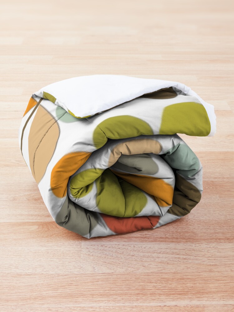 Alternate view of Retro 60s Midcentury Modern Pattern Comforter