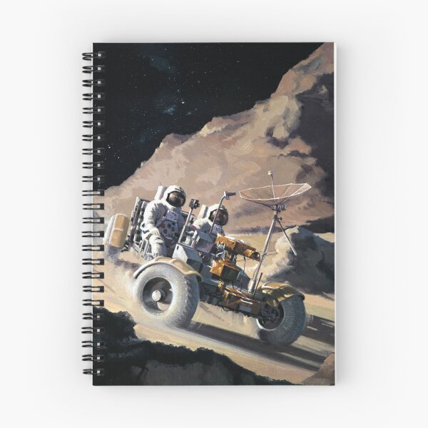 Item preview, Rover en la Luna - Arte conceptual del Apolo XV de 1971 designed and sold by arthook.