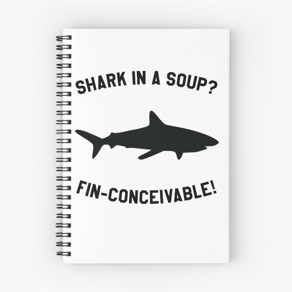 Item preview, Shark In A Soup? FIN-CONCEIVABLE! designed and sold by banwa.