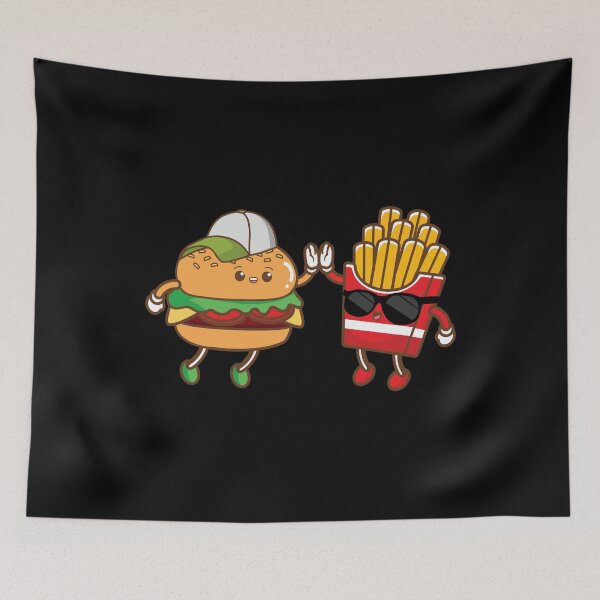 Item preview, Hamburger Fries High Five - Perfect Meal designed and sold by Shirtflyer.