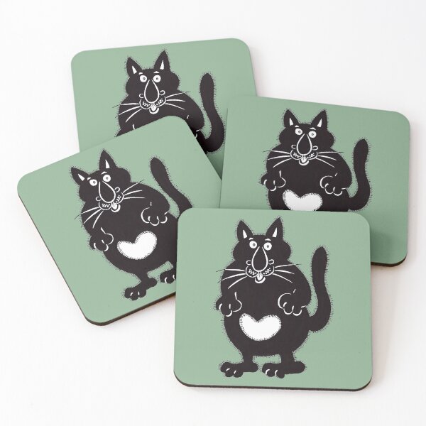Item preview, Bristly BlackCat designed and sold by cuprum.