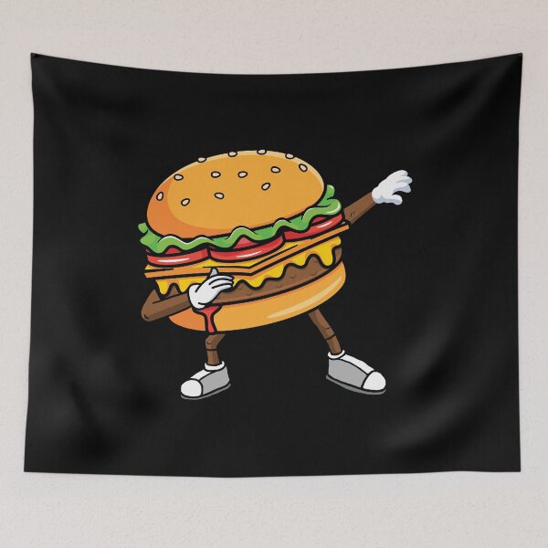 Item preview, Dabbing Burger - Fast Food Burger Yunkie designed and sold by Shirtflyer.