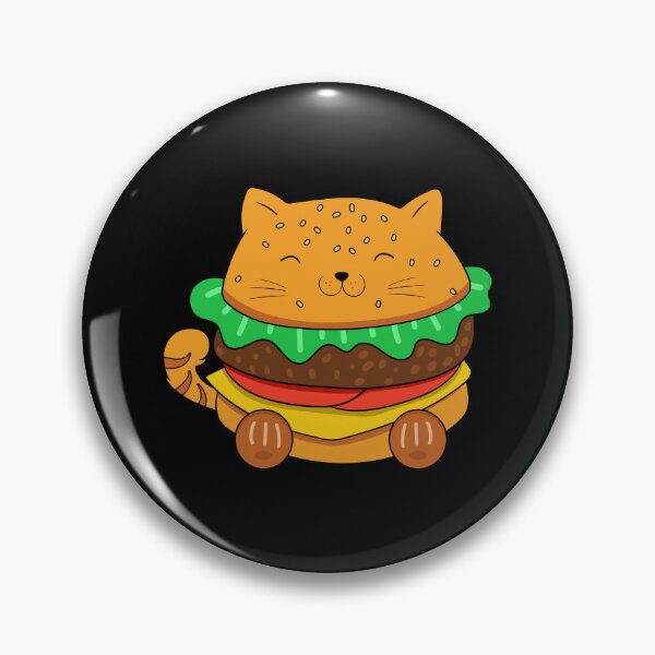 Item preview, Meow Burger - Cat Lover And Burger Yunkie designed and sold by Shirtflyer.