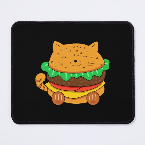 Item preview, Meow Burger - Cat Lover And Burger Yunkie designed and sold by Shirtflyer.