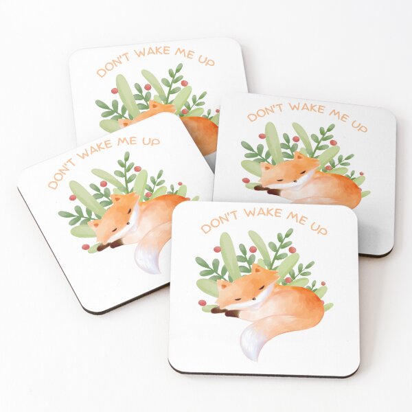 Item preview, Don't Wake Me Up || Sleeping Fox designed and sold by azy2shop.