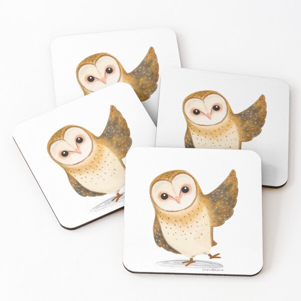 Item preview, Barn Owl designed and sold by julianamotzko.
