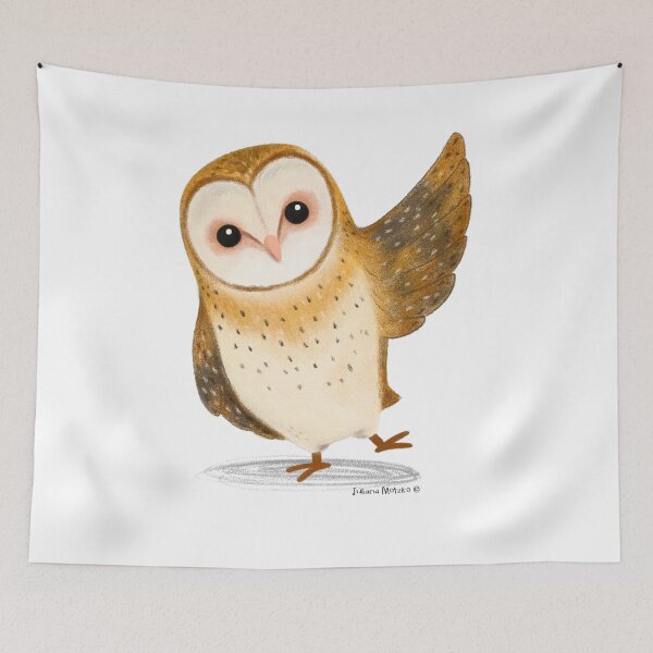 Item preview, Barn Owl designed and sold by julianamotzko.