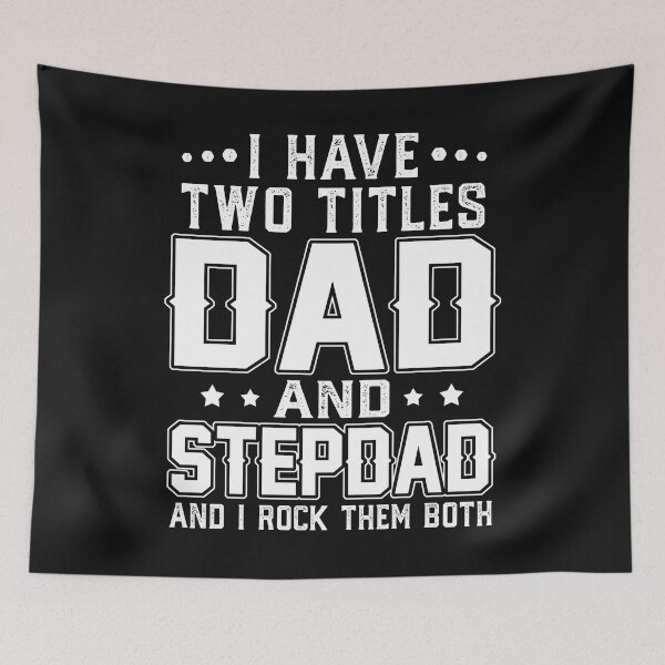 Item preview, Best Dad and Stepdad Shirt Cute Fathers Day Gift from Wife designed and sold by JohnTaylor2020.