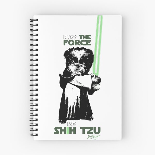 Item preview, May The Force Be Shih Tzu designed and sold by jaytees.