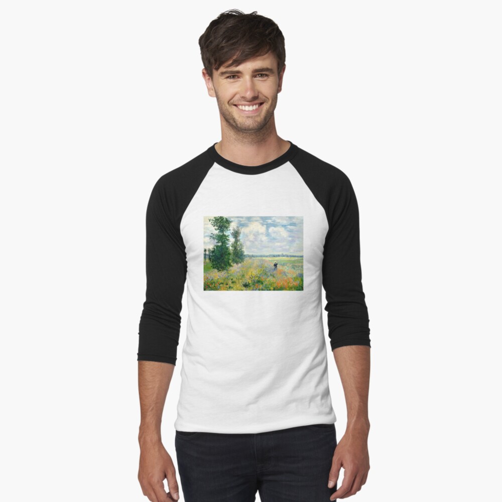 Item preview, Baseball ¾ Sleeve T-Shirt designed and sold by arthistory.