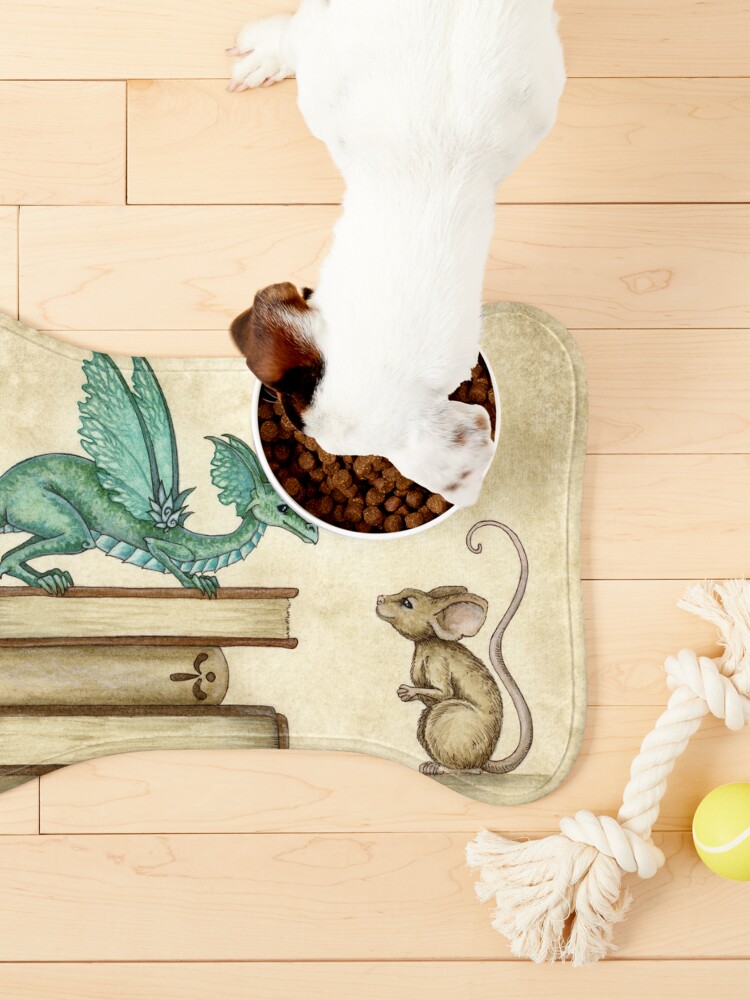Alternate view of A Curious Encounter Pet Mat