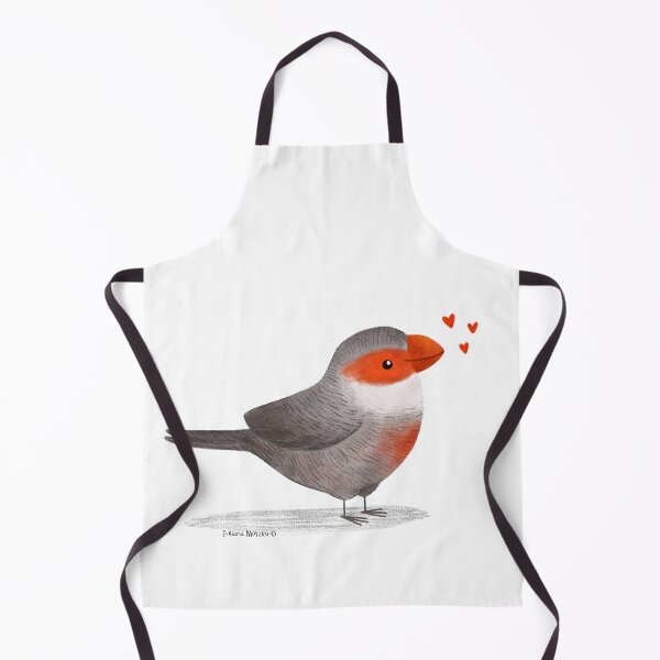 Item preview, Common Waxbill bird designed and sold by julianamotzko.