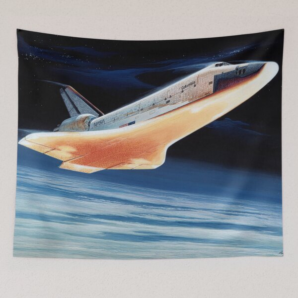 Item preview, Space Shuttle Re-entry - Concept Art designed and sold by arthook.