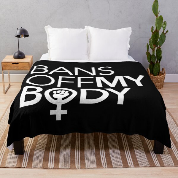 Item preview, Bans Off MY Body (white) designed and sold by Thelittlelord.