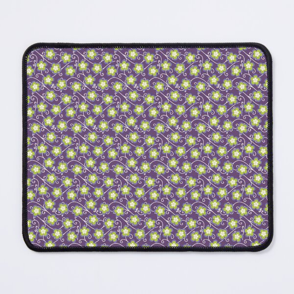 Item preview, Elegant Vintage perfect and classy Purple and Green 80's Style  Flower duvet  and shower curtains fancy  gift for wife gift for gilfriend gift for flower lovers gift for mom designed and sold by GhostAmine.
