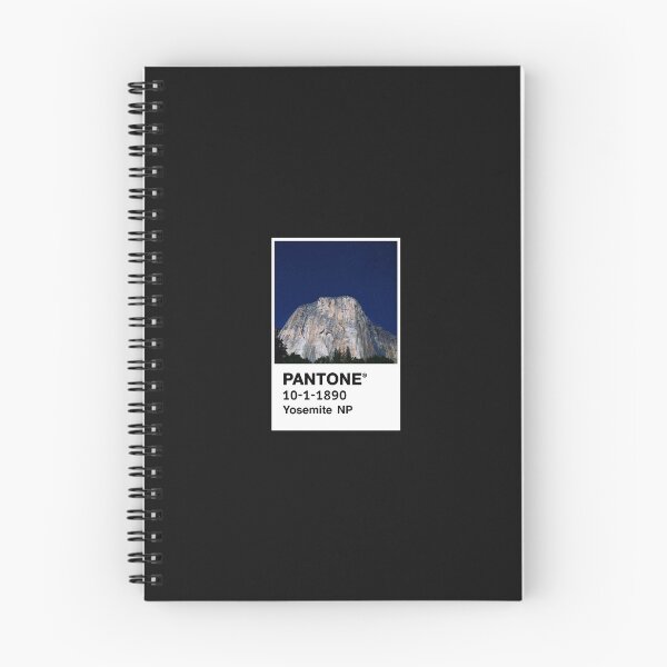 Item preview, Yosemite National Park Pantone Card designed and sold by CollageCastle.