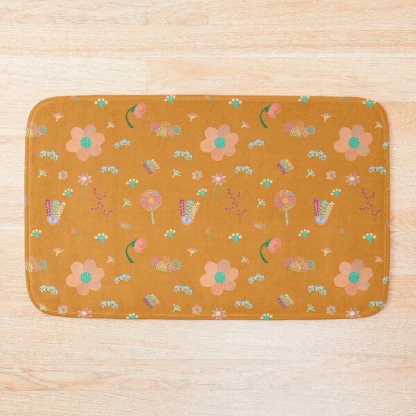 Item preview, Mysterious Flower Series Pattern- Brown designed and sold by MILdecals.