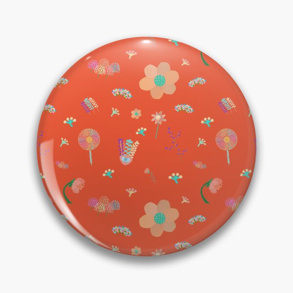 Item preview, Mysterious Flower Series Pattern- Red designed and sold by MILdecals.