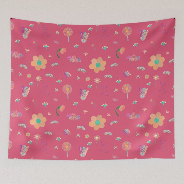 Item preview, Mysterious Flower Series Pattern- Pink designed and sold by MILdecals.