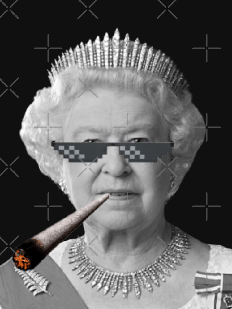 "Queen Elizabeth Funny Thug Life Platinum Jubilee" Tshirt for Sale by