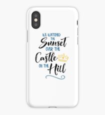 Over The Castle on The Hill iPhone Case/Skin