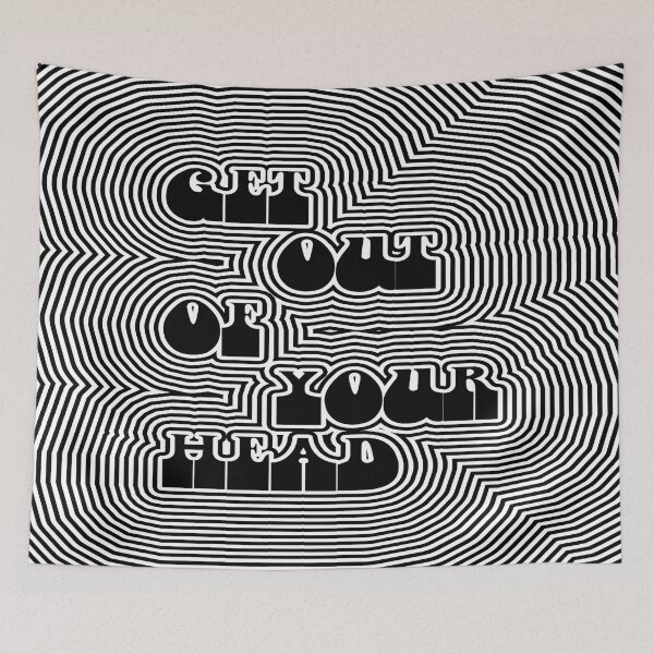 Item preview, Get Out of Your Head (Trippy) designed and sold by ArtsyPrincess.