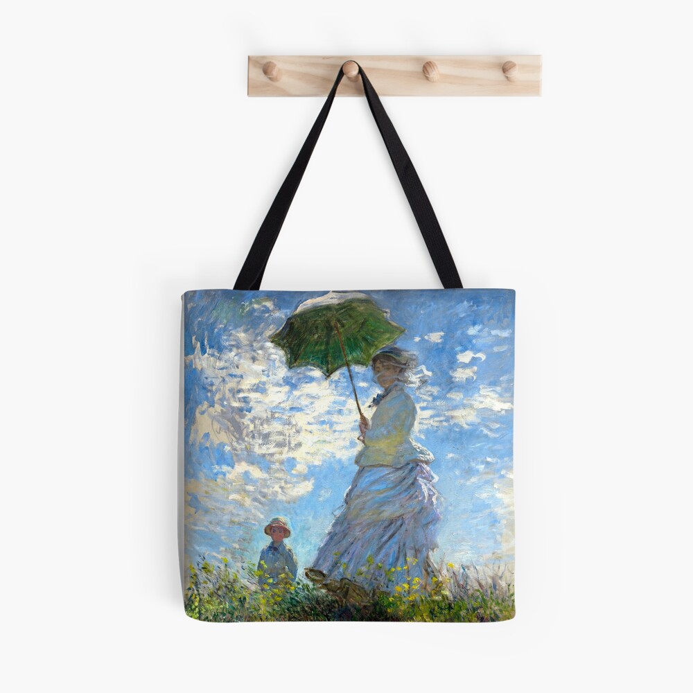 Love of Fashion Claude Monet Woman with a Parasol Tote Bag (Women