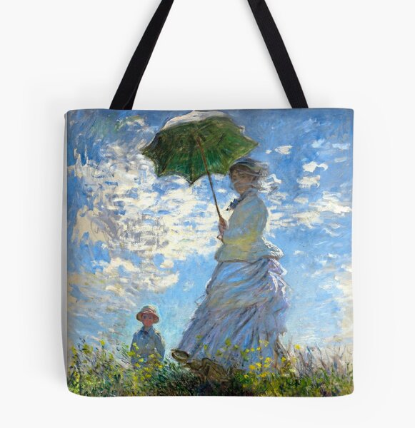 Love of Fashion Claude Monet Woman with a Parasol Tote Bag (Women