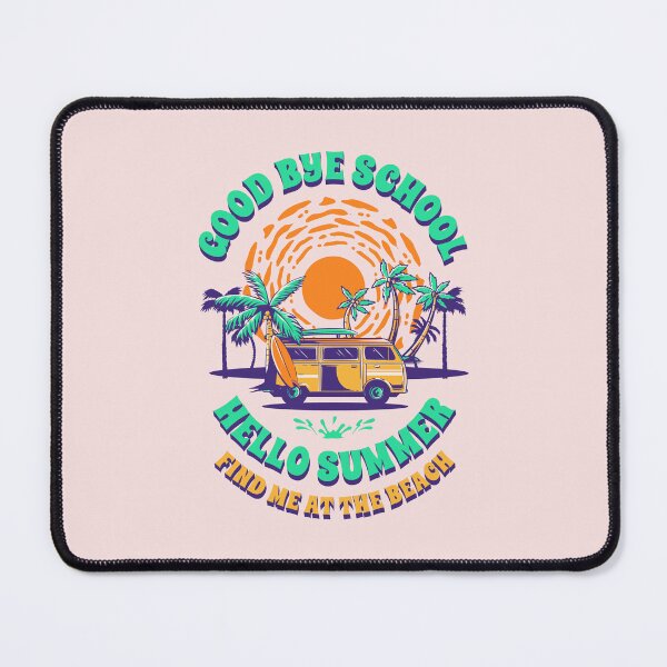 Item preview, Good Bye School Hello Summer Vacation Quote Vintage designed and sold by JooArtPrints  ★★★★★.