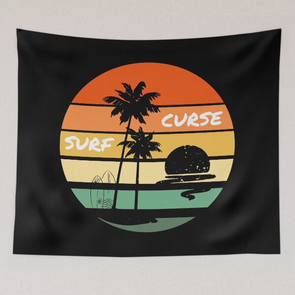 Item preview, Surf Curse designed and sold by Pixelish.