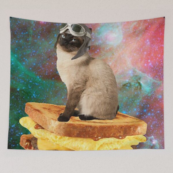 Item preview, breakfast cat rider designed and sold by taco-elgato.