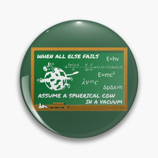 Item preview, Spherical Cow on a green chalkboard designed and sold by i-cottagedesign.