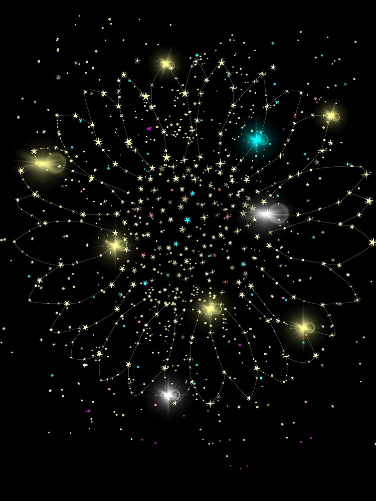Thumbnail 3 von 3, Tuch, Sunflower Shape Constellation Womens Sunflower Constellation Gear designt und verkauft von DynamicDesign.