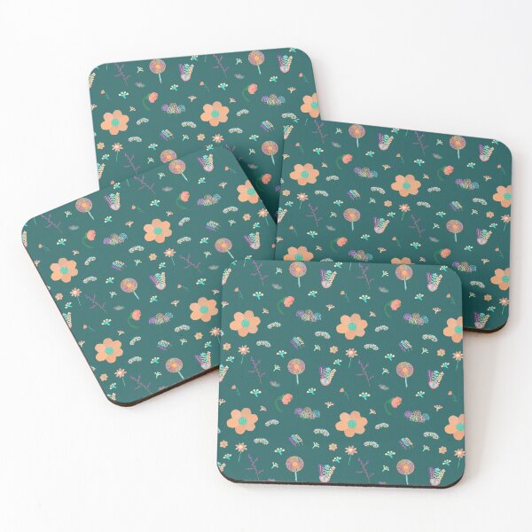 Item preview, Mysterious Flower Series Pattern- Green designed and sold by MILdecals.
