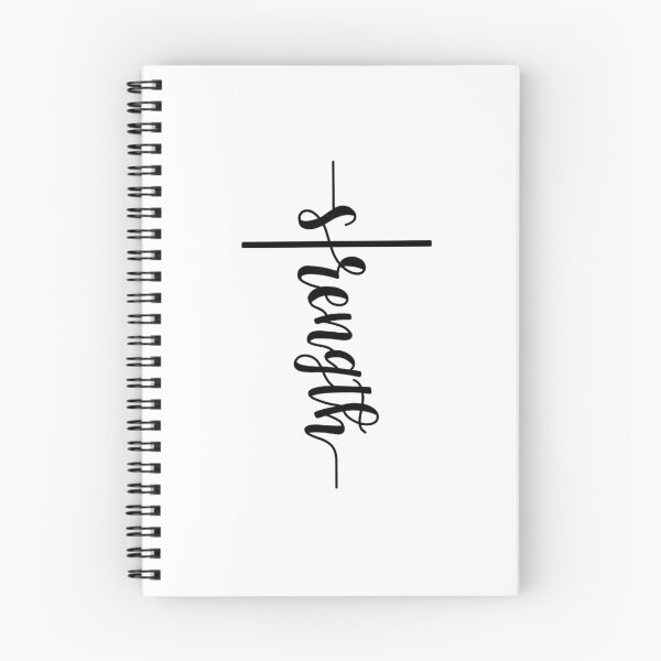 Item preview, Strength Cross, Christianity, Christian Strength, Cross, Jesus designed and sold by tbcalligraphy.