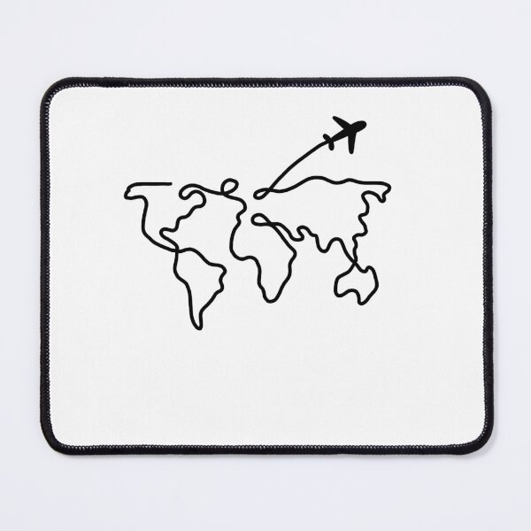 Item preview, Mapa del mundo, viajar por el mundo, ver el mundo designed and sold by tbcalligraphy.