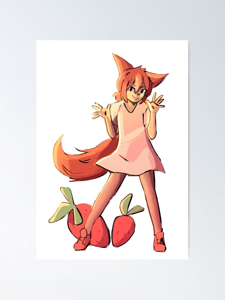 "Strawberry Emory" Poster for Sale by Satsumaai Redbubble