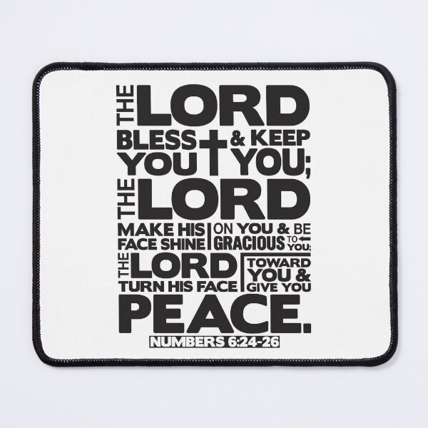 Item preview, Numbers 6:24-26 The Lord Bless You & Keep You designed and sold by plushism.