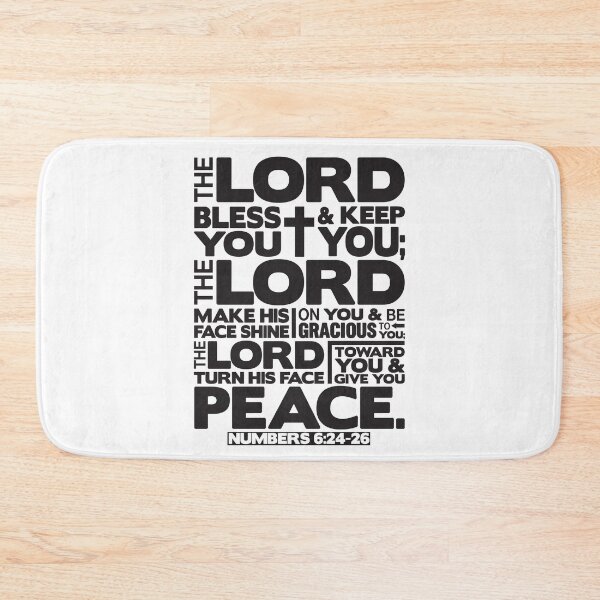 Item preview, Numbers 6:24-26 The Lord Bless You & Keep You designed and sold by plushism.