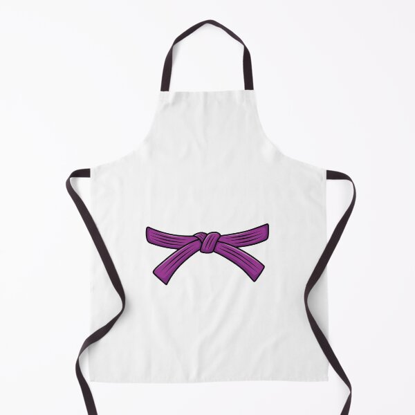 Item preview, Karate belt, purple belt degree Kyu Karate student designed and sold by LaundryFactory.