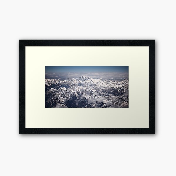 Mount Everest Framed Art Print