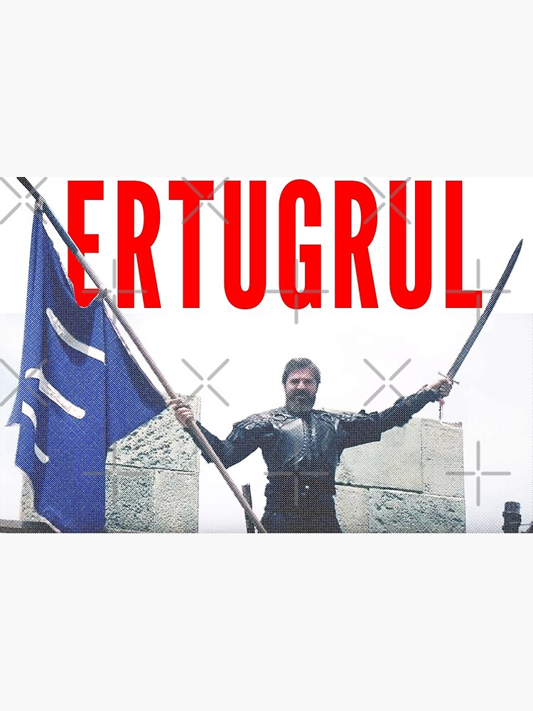 "Dirilis Ertugrul Flag Sword Colour edition" Poster for Sale by