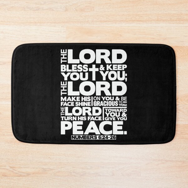 Item preview, Numbers 6:24-26 The Lord Bless You & Keep You designed and sold by plushism.
